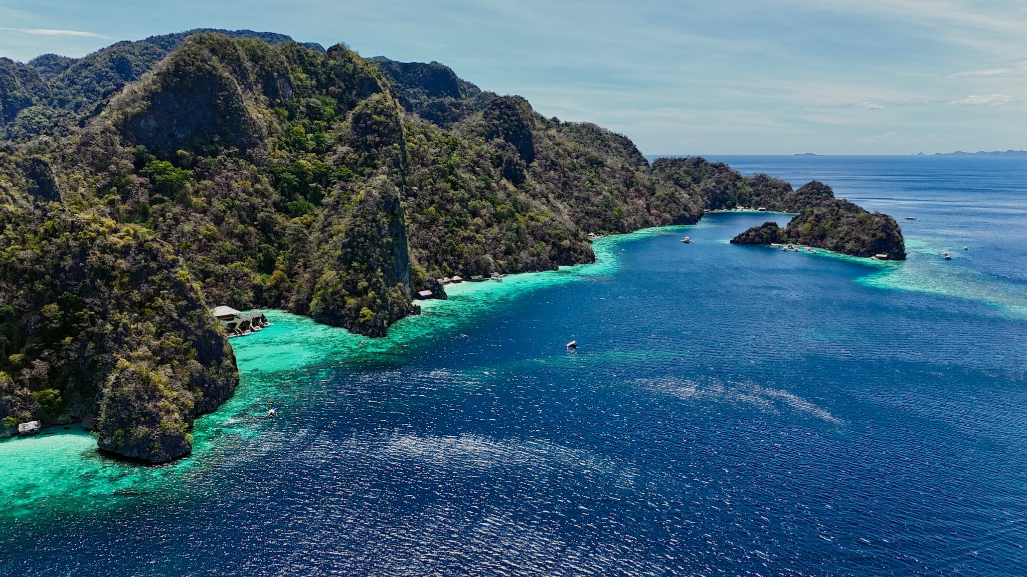 Paysage aux Philippines